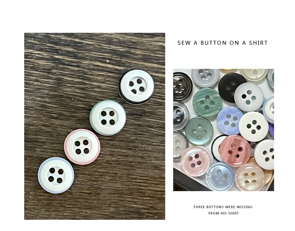 Types of Clothing Buttons