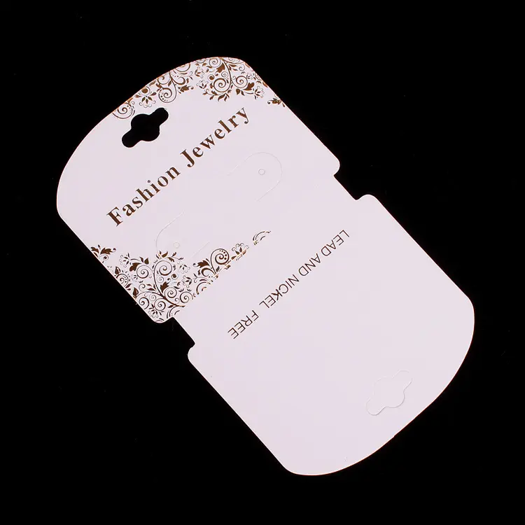 customized earring hang tags