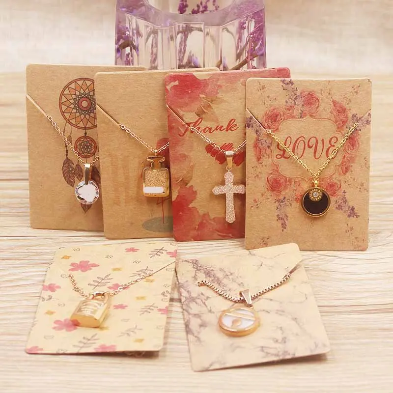 Cheap Custom Necklace Hang Tags