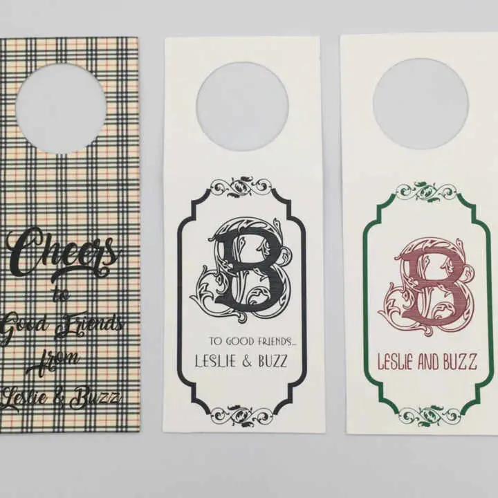 Cheap Custom Wine Hang Tags