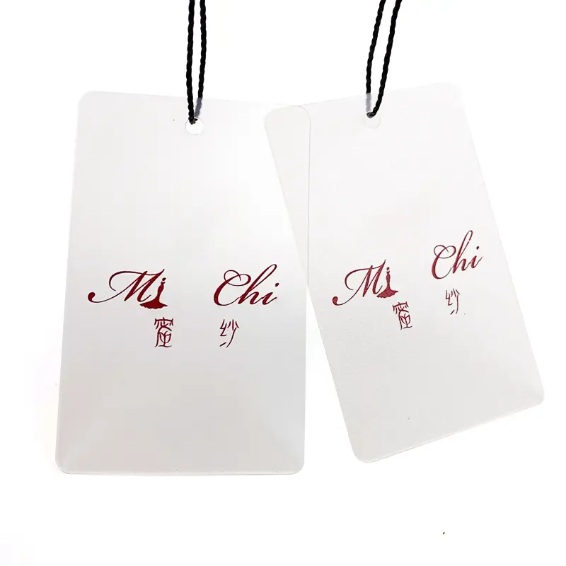 Custom Frosted PVC Hang Tags