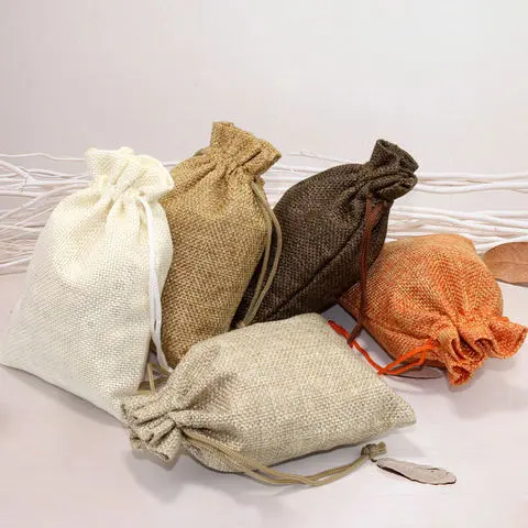 Satin Bags with Drawstring