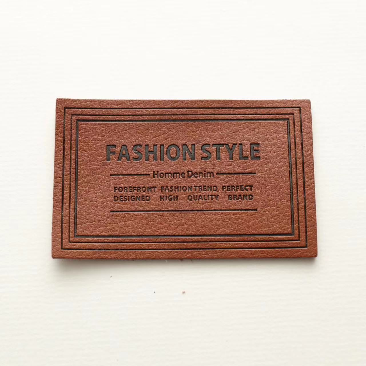 Custom leather labels  Manufacturers China LIJIE